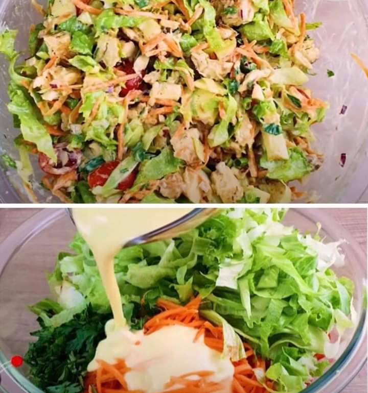 Salada Tropical Com Frango Receita Leve Refrescante E Saborosa Cantinho Da Receita